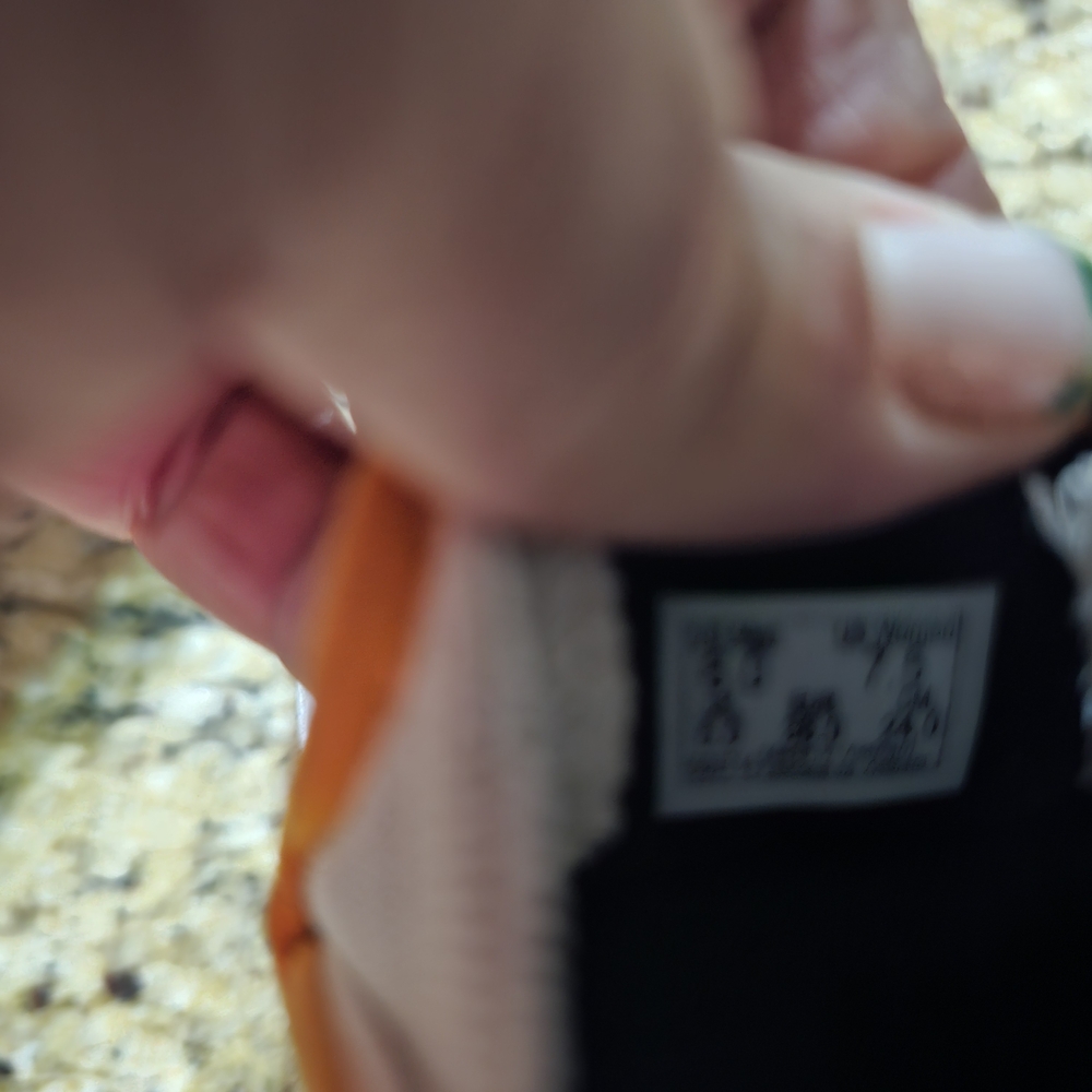 Vans Womens Orange Slip-On Shoes - Picture 8 of 8